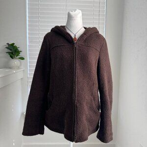 Weather Tamer Brown Fleece Zip-Up Hoodie 🤎 | Cozy Winter Layer